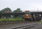 CSX 3399 leads a 4 unit M363 as MA&N UT-1 works